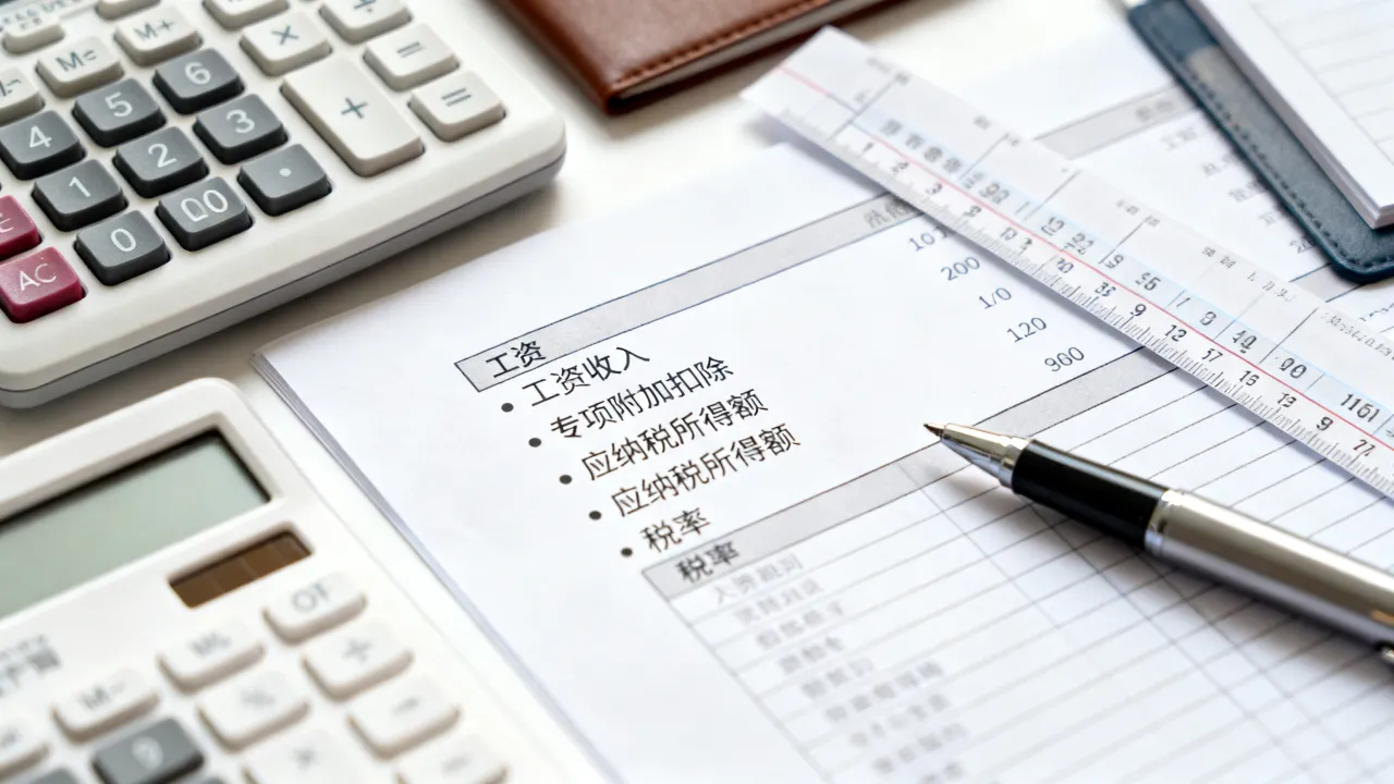 个人所得税如何算,2025年工资个税计算方法是怎样的?-图2 个人所得税如何算,2025年工资个税计算方法是怎样的?-图2