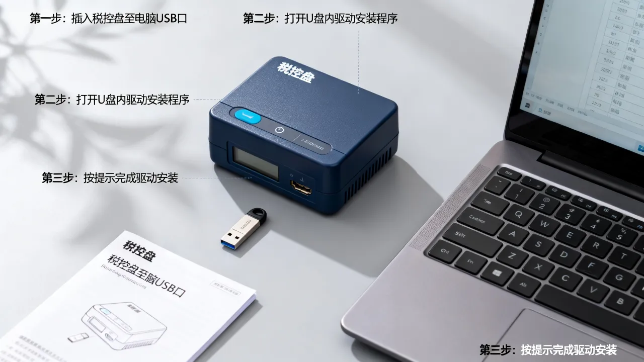如何安装税控盘?税控盘怎么安装驱动及安装教程-图2 如何安装税控盘?税控盘怎么安装驱动及安装教程-图2